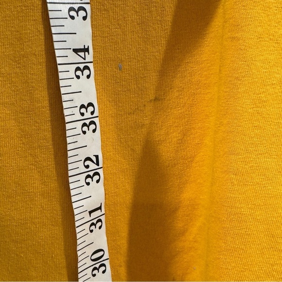 AC/DC Anthill Trading Authentic Rockware Yellow Band Short Sleeve Shirt Medium - Picture 7 of 13